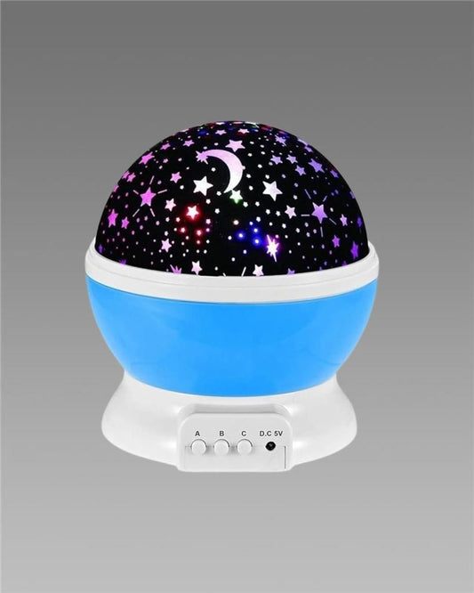 Color Changing Rotating Projection Lamp