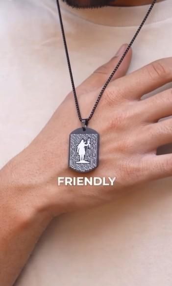 108 Om Namah Shivay MicroCarved Pendant